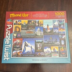 Mixed Up! Minnesota Landmarks Puzzle - 1000 Pieces